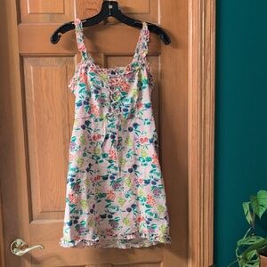 Urban Outfitters Light Pink Top with fruit Details